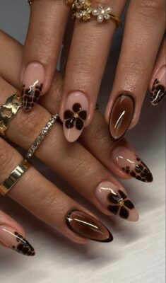 Dark Floral Chocolate