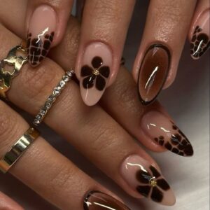 Dark Floral Chocolate
