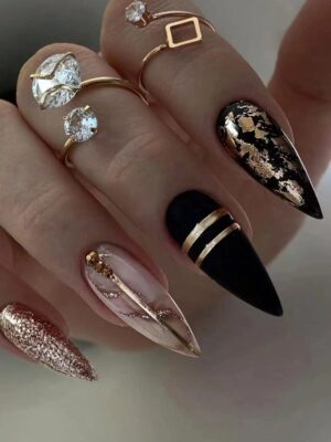 Bronzing Sequin Glitter Press-Ons