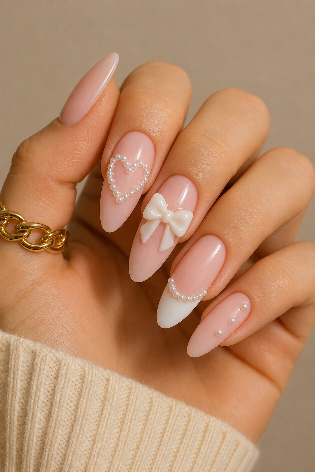 Doll Nail Art & Charms Mani